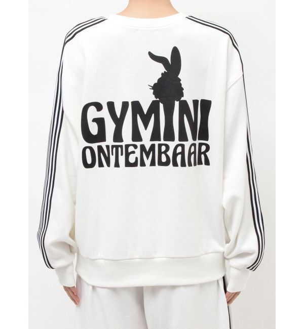 GYDA「GYMINI BUNNYラインスウェットトップス」|スウェット・ジャージ|