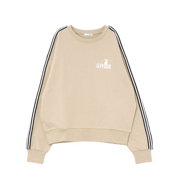 GYDA「GYMINI BUNNYラインスウェットトップス」|スウェット・ジャージ|