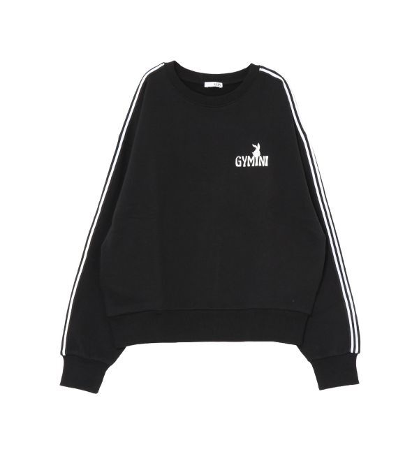 GYDA「GYMINI BUNNYラインスウェットトップス」|スウェット・ジャージ|