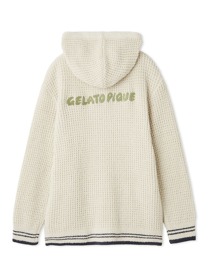 GELATO PIQUE HOMME「【HOMME】ワッフルダイナソーパーカ」|パーカー|