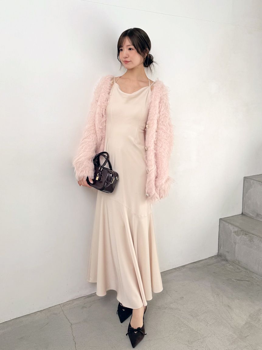 SNIDEL「シャギーカーディガン」|カーディガン|