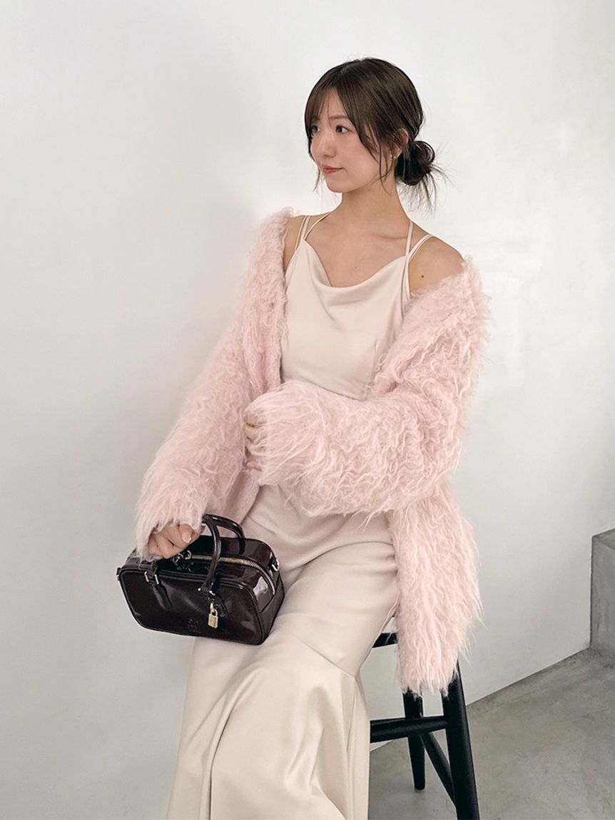 SNIDEL「シャギーカーディガン」|カーディガン|