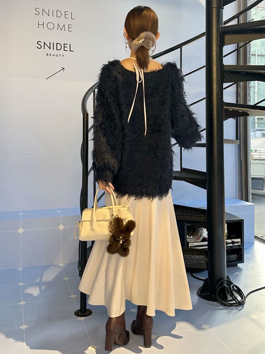 SNIDEL「シャギーカーディガン」|カーディガン|