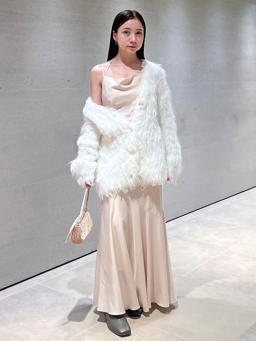 SNIDEL「シャギーカーディガン」|カーディガン|