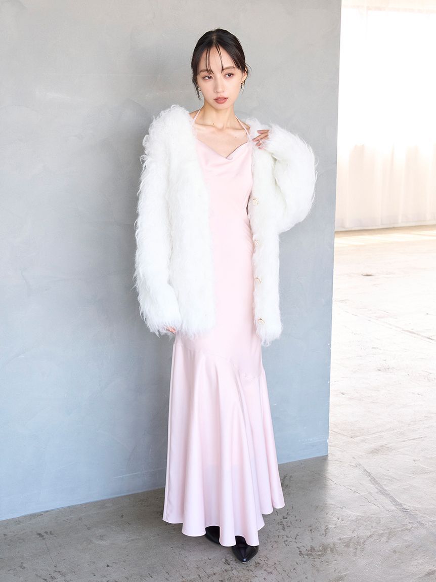 SNIDEL「シャギーカーディガン」|カーディガン|