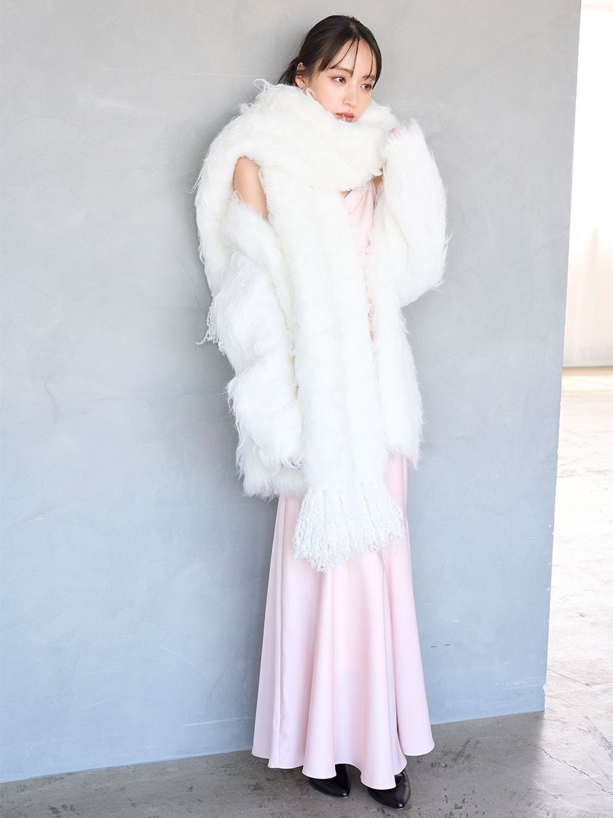 SNIDEL「シャギーカーディガン」|カーディガン|