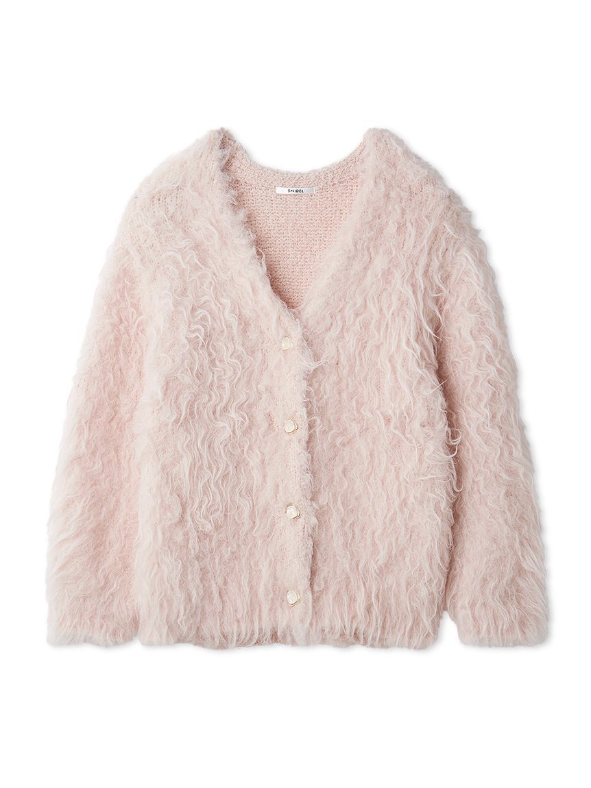 SNIDEL「シャギーカーディガン」|カーディガン|