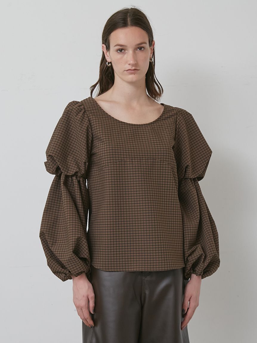 styling/「パフスリーブ2WAYブラウス」|シャツ・ブラウス|