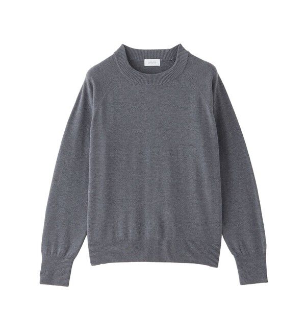 MACKINTOSH PHILOSOPHY「【WEB&一部店舗限定】リラクシーハイゲージニットプルオーバー」|ニット・セーター|チャコールグレー