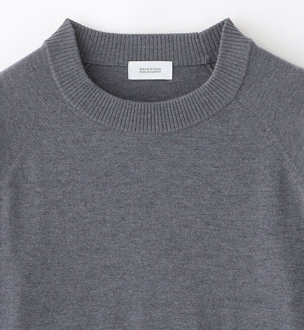 MACKINTOSH PHILOSOPHY「【WEB&一部店舗限定】リラクシーハイゲージニットプルオーバー」|ニット・セーター|