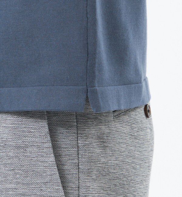 MACKINTOSH PHILOSOPHY「16Gプレーティング天竺 ニットポロ」|ニット・セーター|