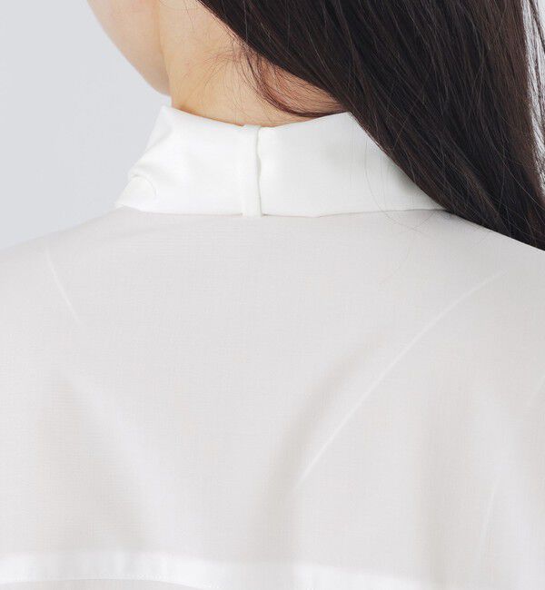  「パフコンシャススカーフシャツ」|シャツ・ブラウス|