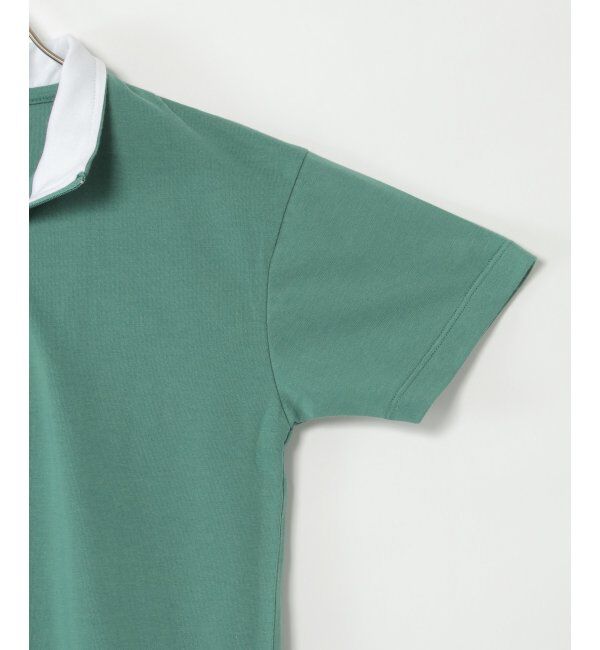 ikka kids「襟配色ハーフZIPT（120~160cm）」|Tシャツ・カットソー|