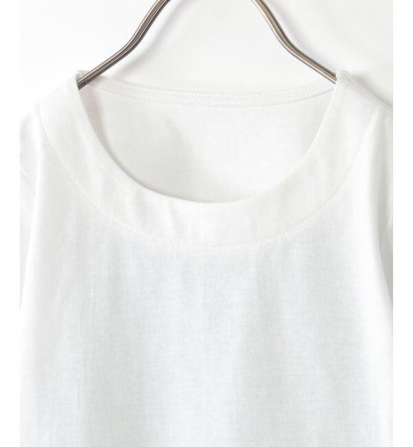 ikka kids「【親子おそろい】ストライプ切り替えTシャツ（120~160cm）」|Tシャツ・カットソー|