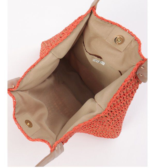 ikka「雑材縦長トートバッグ」|その他|