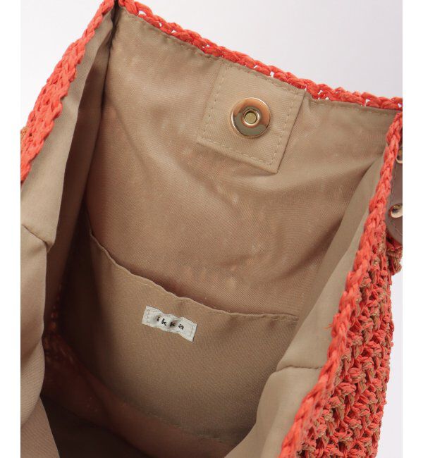 ikka「雑材縦長トートバッグ」|その他|