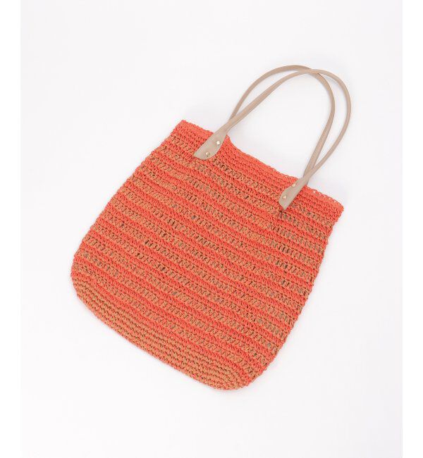 ikka「雑材縦長トートバッグ」|その他|