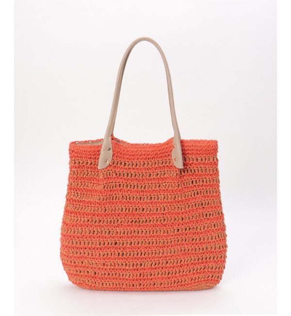 ikka「雑材縦長トートバッグ」|その他|