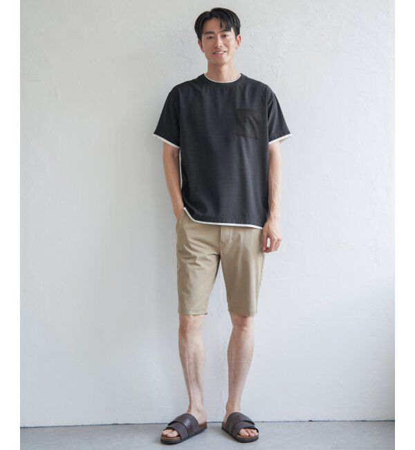 ikka「イージーケアリネンライクシャツT」|シャツ・ブラウス|