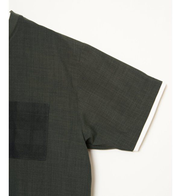 ikka「イージーケアリネンライクシャツT」|シャツ・ブラウス|