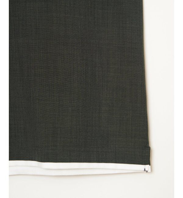 ikka「イージーケアリネンライクシャツT」|シャツ・ブラウス|