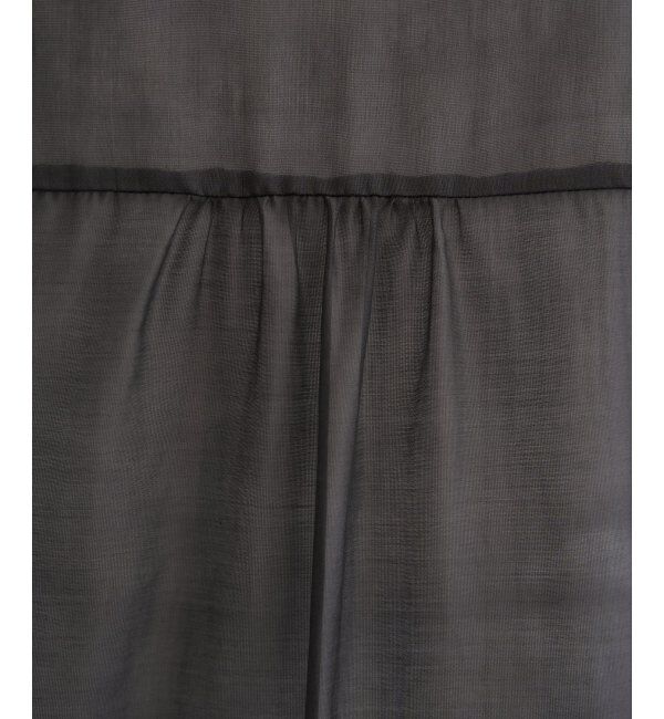 ikka「V襟シアーカーディガン」|シャツ・ブラウス|