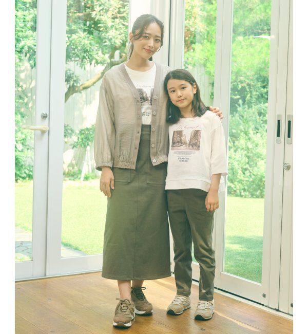 ikka「V襟シアーカーディガン」|シャツ・ブラウス|