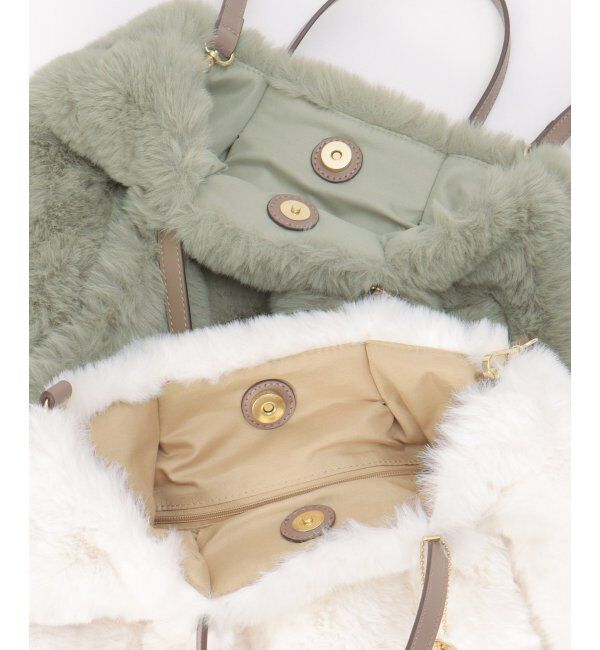 ikka「エコファーダブルポケット付き2WAYトートバッグ」|その他|