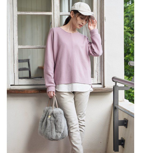 ikka「エコファーダブルポケット付き2WAYトートバッグ」|その他|