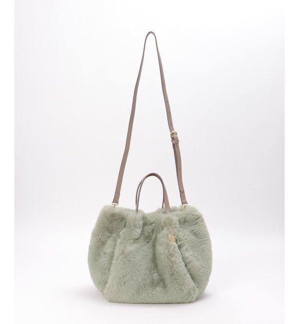 ikka「エコファーダブルポケット付き2WAYトートバッグ」|その他|