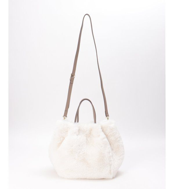 ikka「エコファーダブルポケット付き2WAYトートバッグ」|その他|