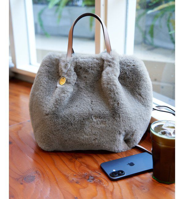 ikka「エコファーダブルポケット付き2WAYトートバッグ」|その他|