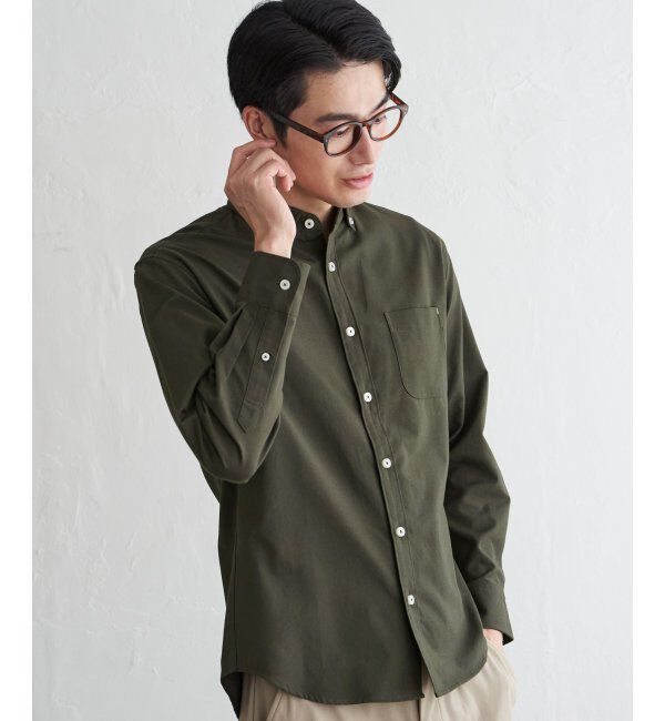 ikka「イージーケアオックススイスカラーＢＤ」|シャツ・ブラウス|