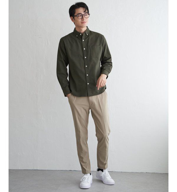 ikka「イージーケアオックススイスカラーＢＤ」|シャツ・ブラウス|