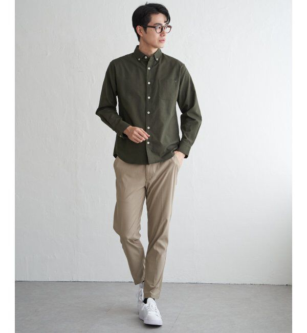 ikka「イージーケアオックススイスカラーＢＤ」|シャツ・ブラウス|