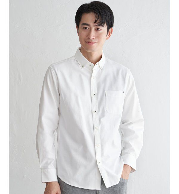 ikka「イージーケアオックススイスカラーＢＤ」|シャツ・ブラウス|