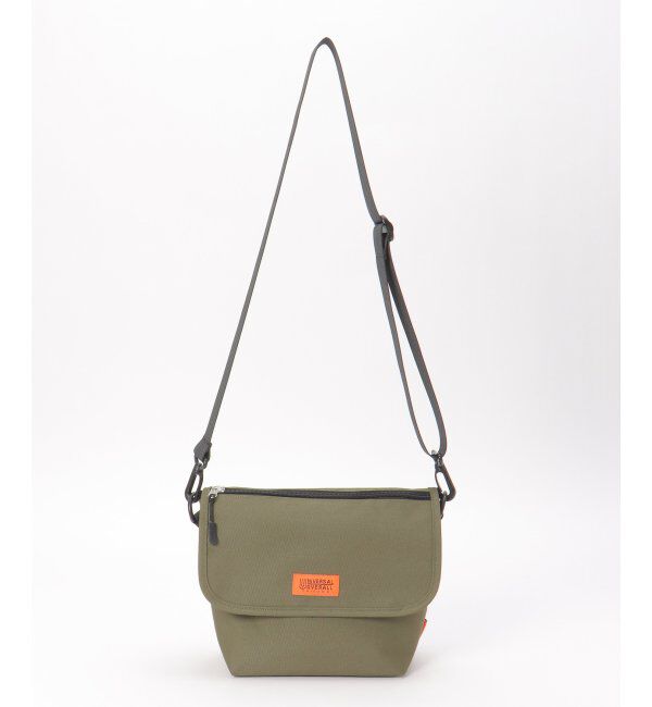 ikka「UNIVERSAL OVERALL ユニバーサルオーバーオール 撥水フラップジップショルダーバッグ」|その他|カーキ