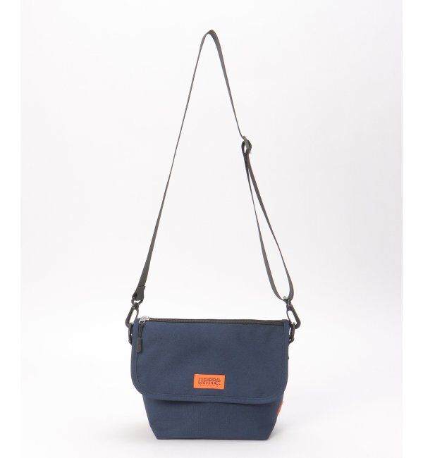 ikka「UNIVERSAL OVERALL ユニバーサルオーバーオール 撥水フラップジップショルダーバッグ」|その他|ネイビーブルー