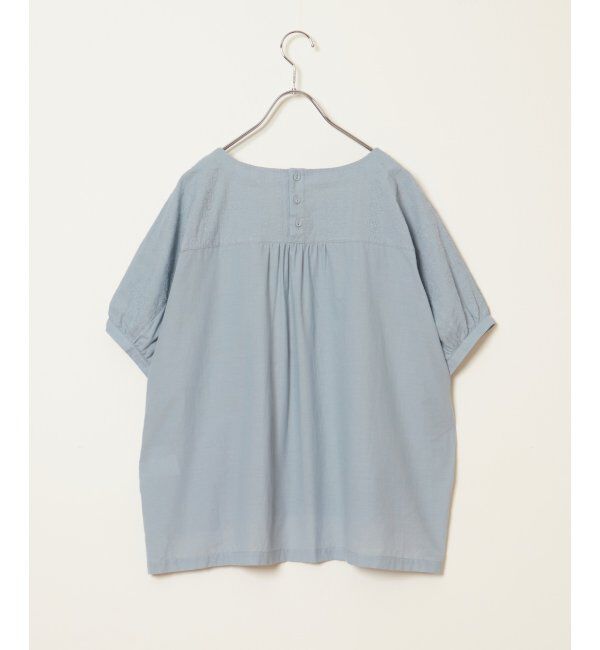 Lbc with Life「フラワーライン刺繍ドルマンブラウス」|シャツ・ブラウス|