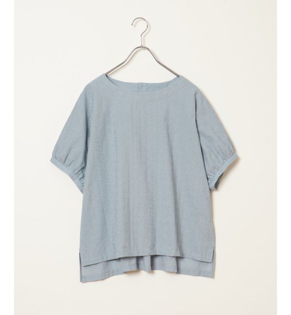 Lbc with Life「フラワーライン刺繍ドルマンブラウス」|シャツ・ブラウス|