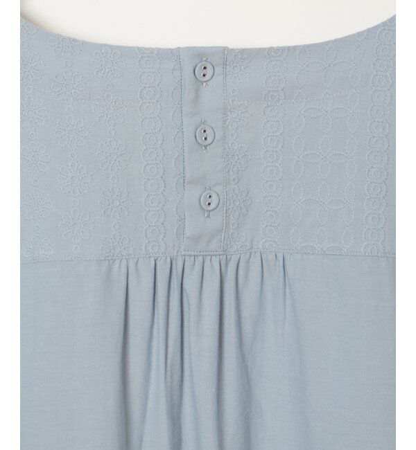 Lbc with Life「フラワーライン刺繍ドルマンブラウス」|シャツ・ブラウス|