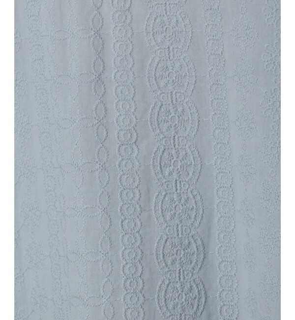 Lbc with Life「フラワーライン刺繍ドルマンブラウス」|シャツ・ブラウス|