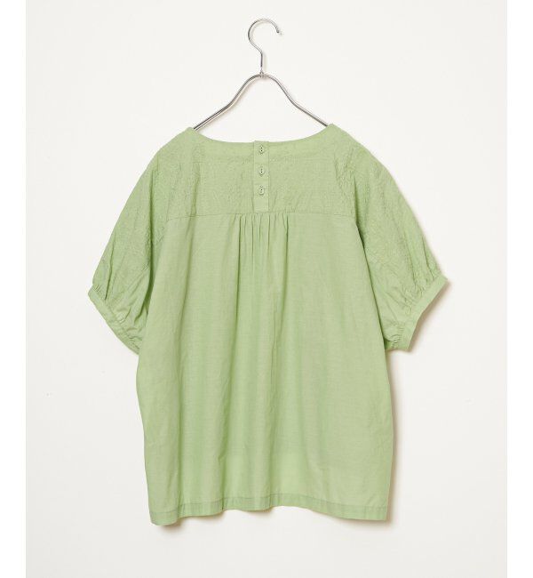 Lbc with Life「ボタニカル刺繍ドルマンブラウス」|シャツ・ブラウス|