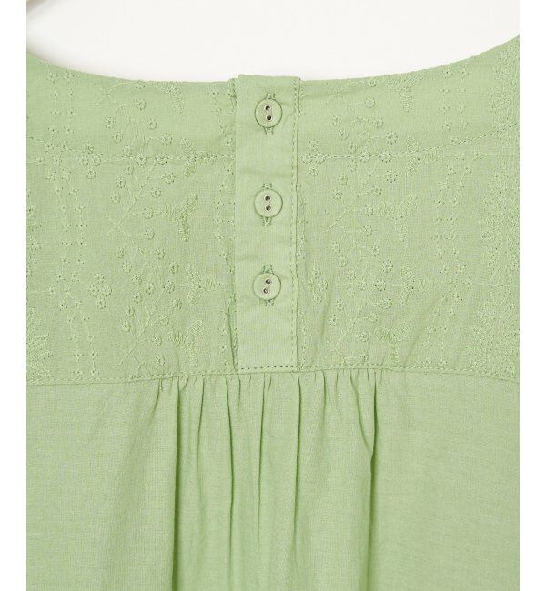 Lbc with Life「ボタニカル刺繍ドルマンブラウス」|シャツ・ブラウス|