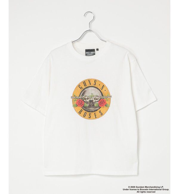 VENCE share style「Guns N' Roses ガンズ・アンド・ローゼズ バンドT」|Tシャツ・カットソー|ホワイト