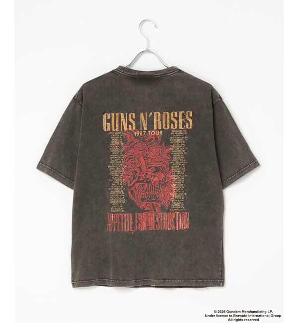 VENCE share style「Guns N' Roses ガンズ・アンド・ローゼズ バンドT」|Tシャツ・カットソー|