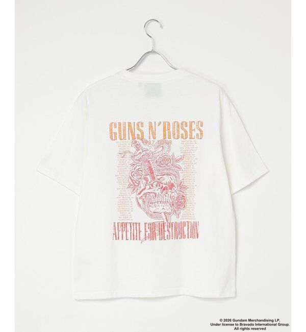 VENCE share style「Guns N' Roses ガンズ・アンド・ローゼズ バンドT」|Tシャツ・カットソー|