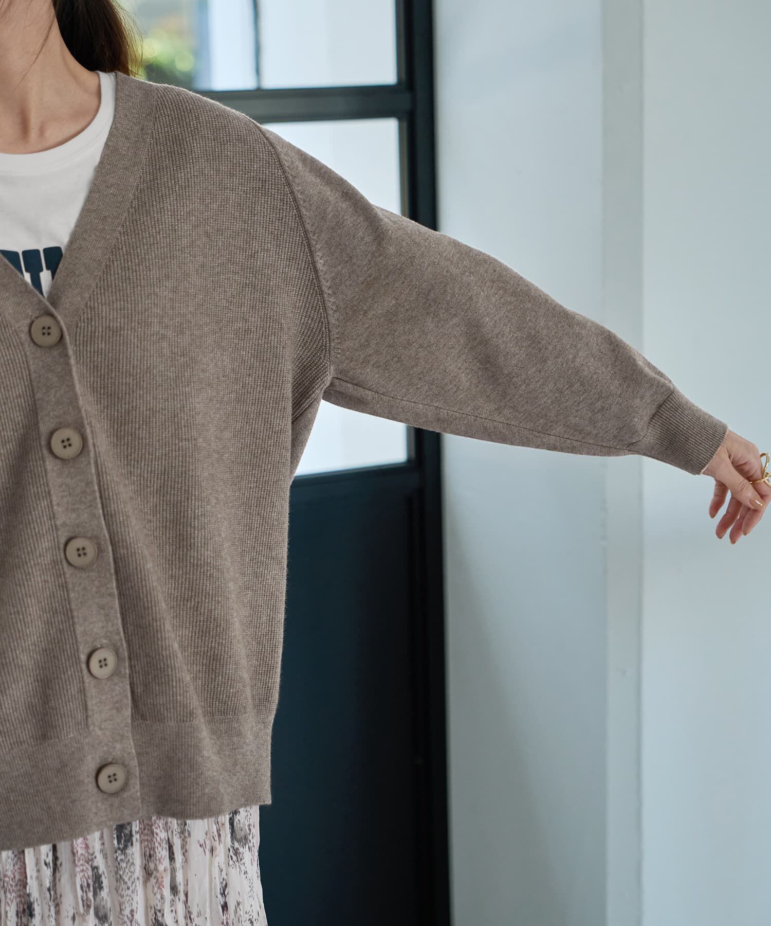 STYLE DELI「リラックスVネックカーディガン」|カーディガン|