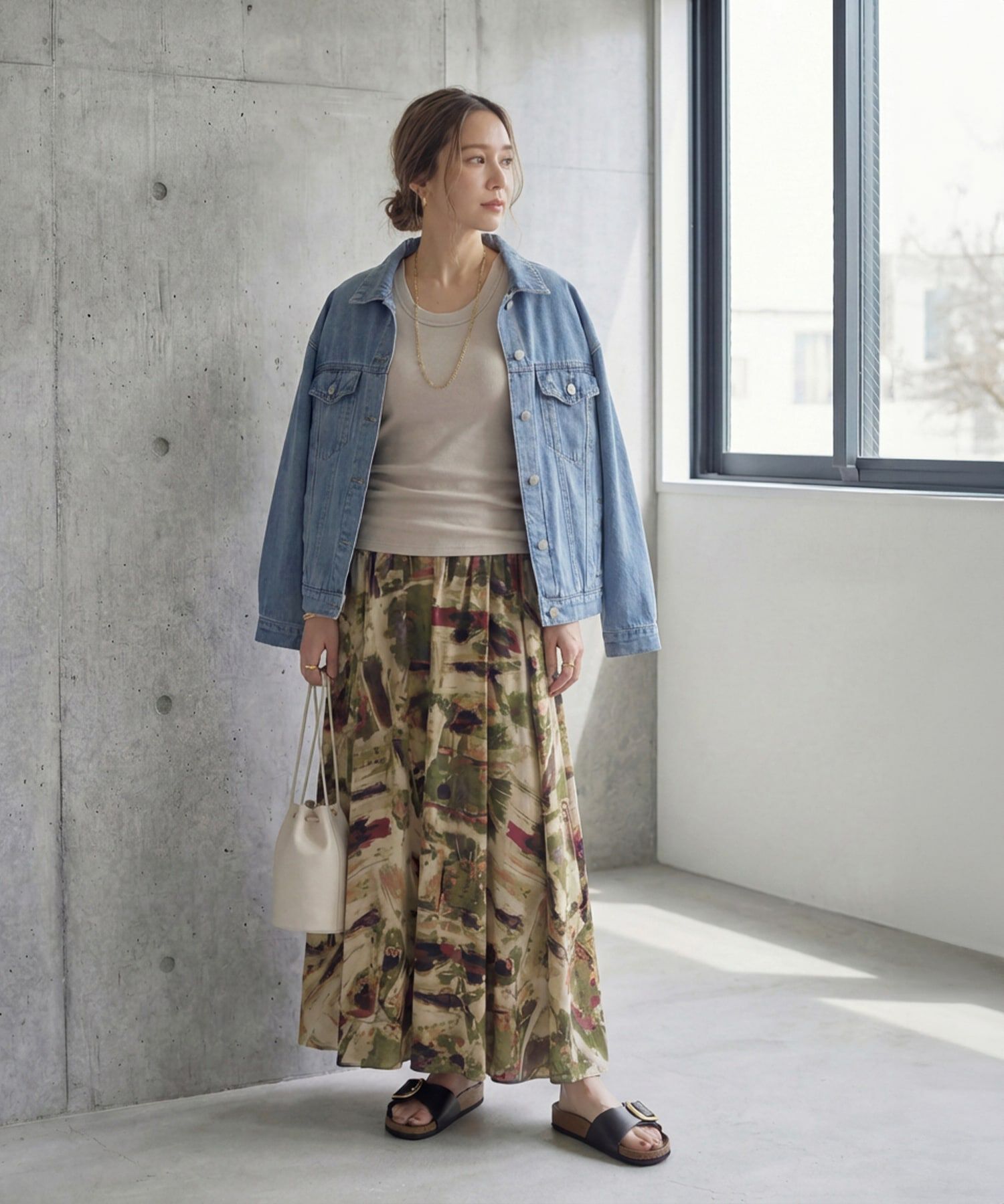 STYLE DELI「【Made in JAPAN】太めバインダーリブタンクトップ」|タンクトップ|