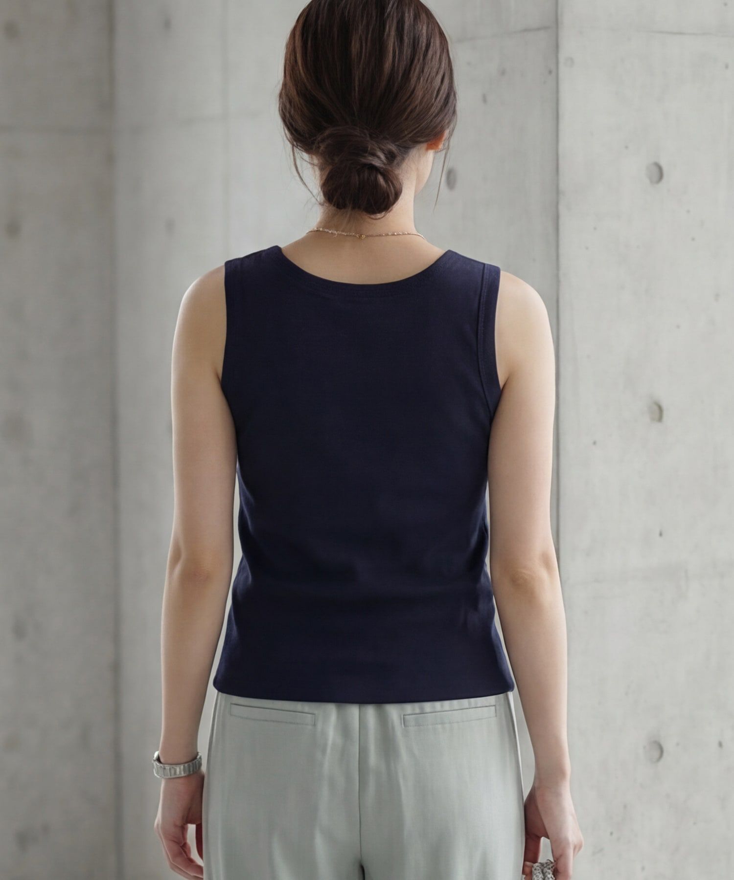 STYLE DELI「【Made in JAPAN】太めバインダーフライスタンクトップ」|タンクトップ|